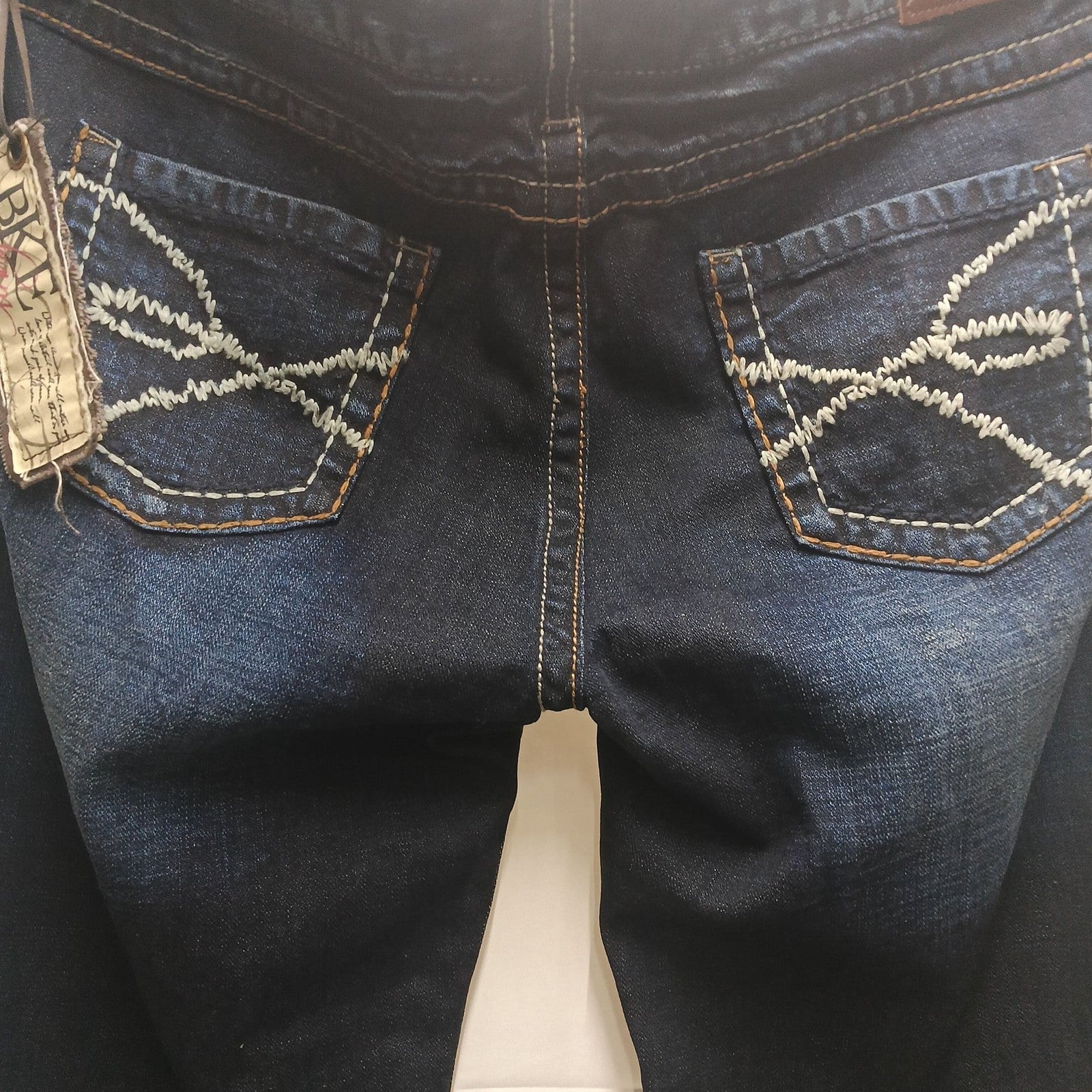 BKE Star Flare Jeans Dark Wash New with Tags Size 33x35