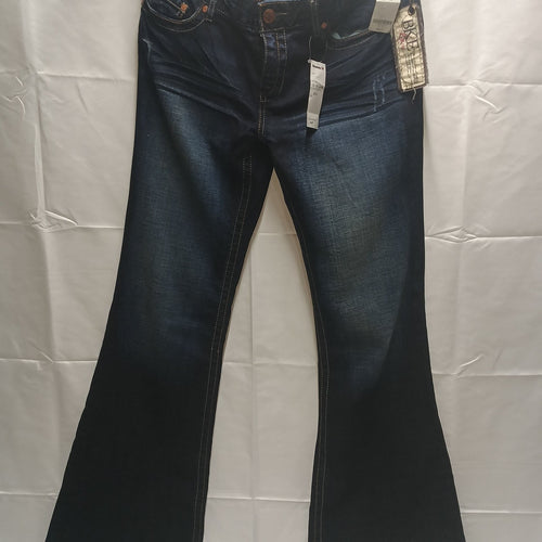 BKE Star Flare Jeans Dark Wash New with Tags Size 33x35